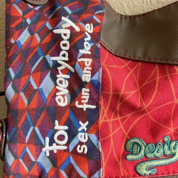 Desigual Boho Patchwork Crossbody Bag - Picture 2 of 10